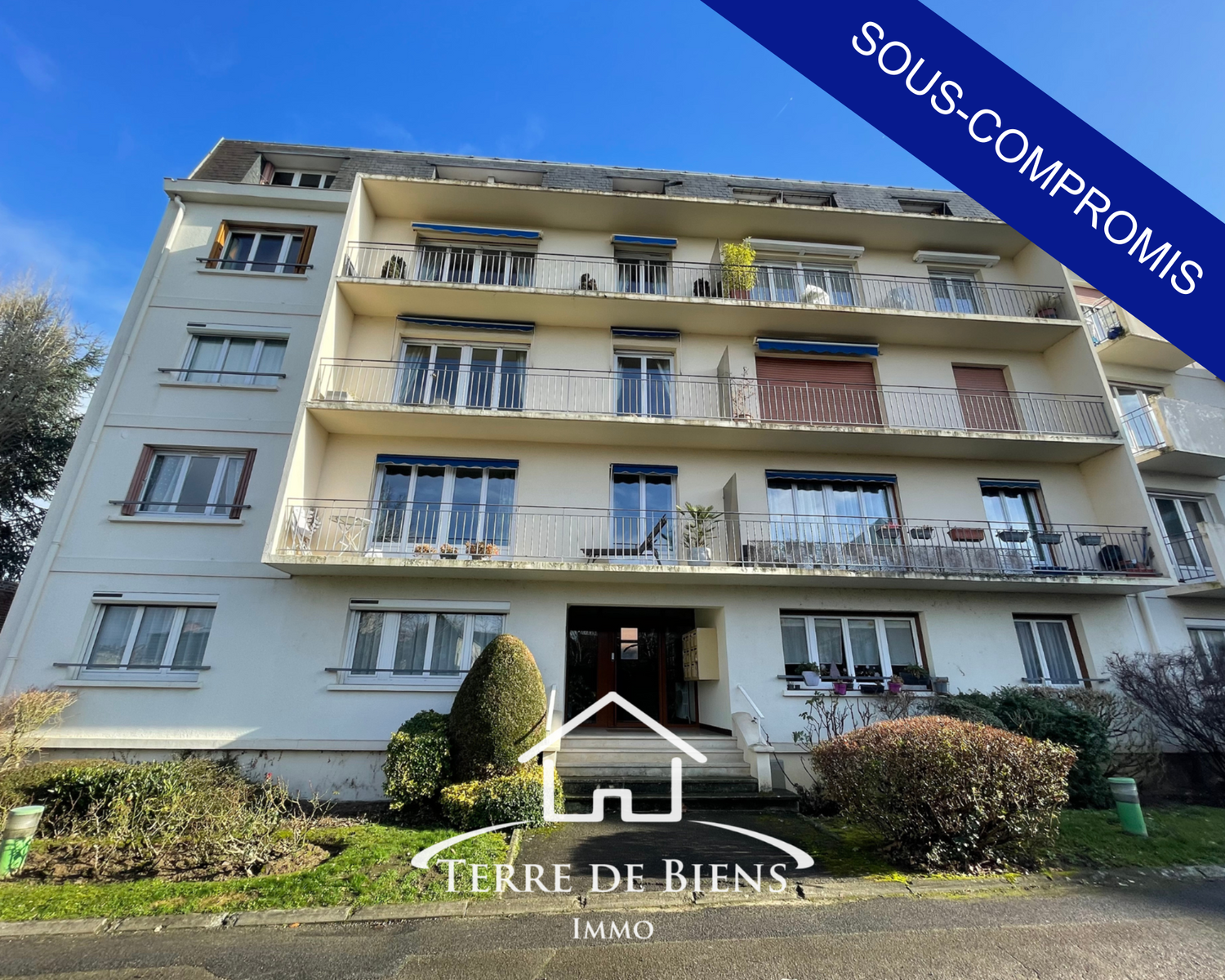 SPÉCIAL INVESTISSEUR – APPARTEMENT À VENDRE OCCUPÉ – 3 PIÈCES – 67 m² – SOISSONS