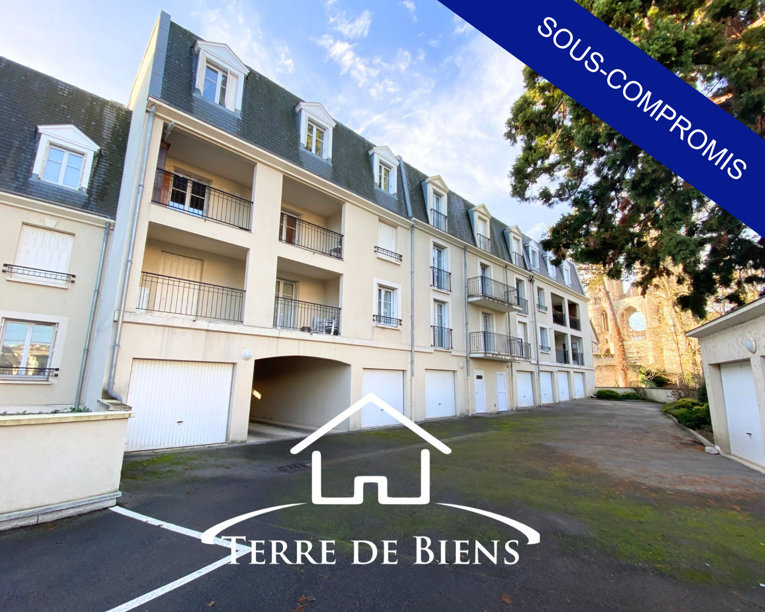 Appartement - 48 m² - 2 pièces - Centre ville de SOISSONS
