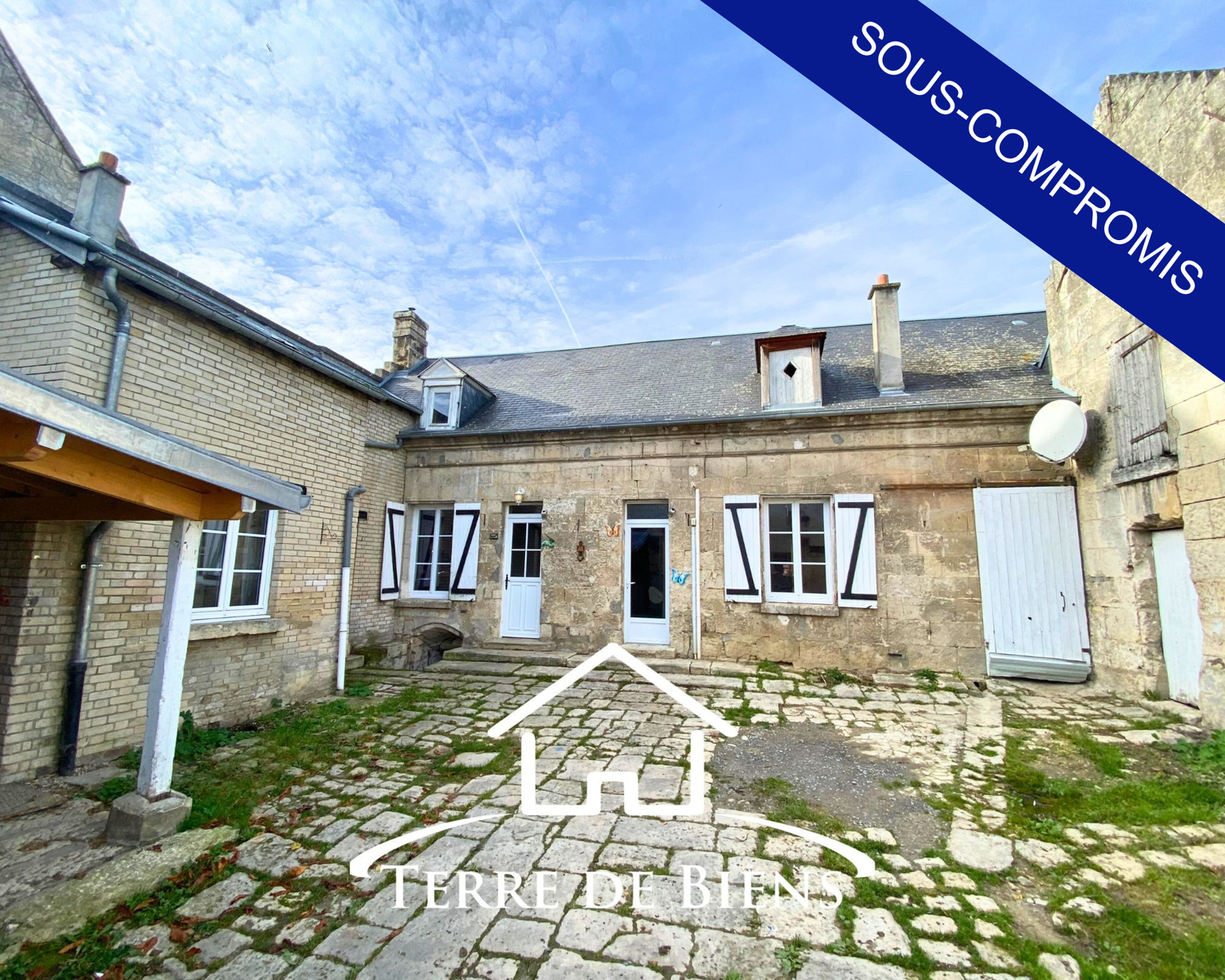 Maison - 75 m² -  4 pièces  - Secteur Villers-Cotterêts