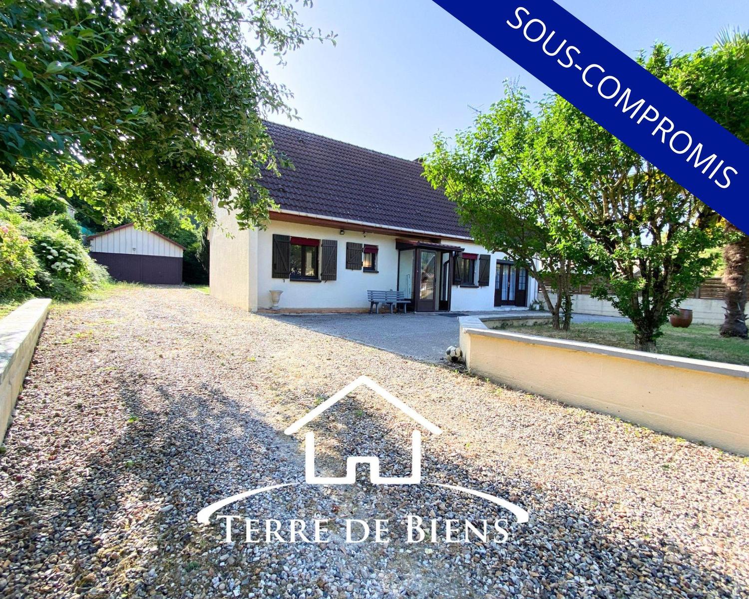 Maison 6 Pièces avec véranda, dépendance de 64m², proche de Vic sur Aisne