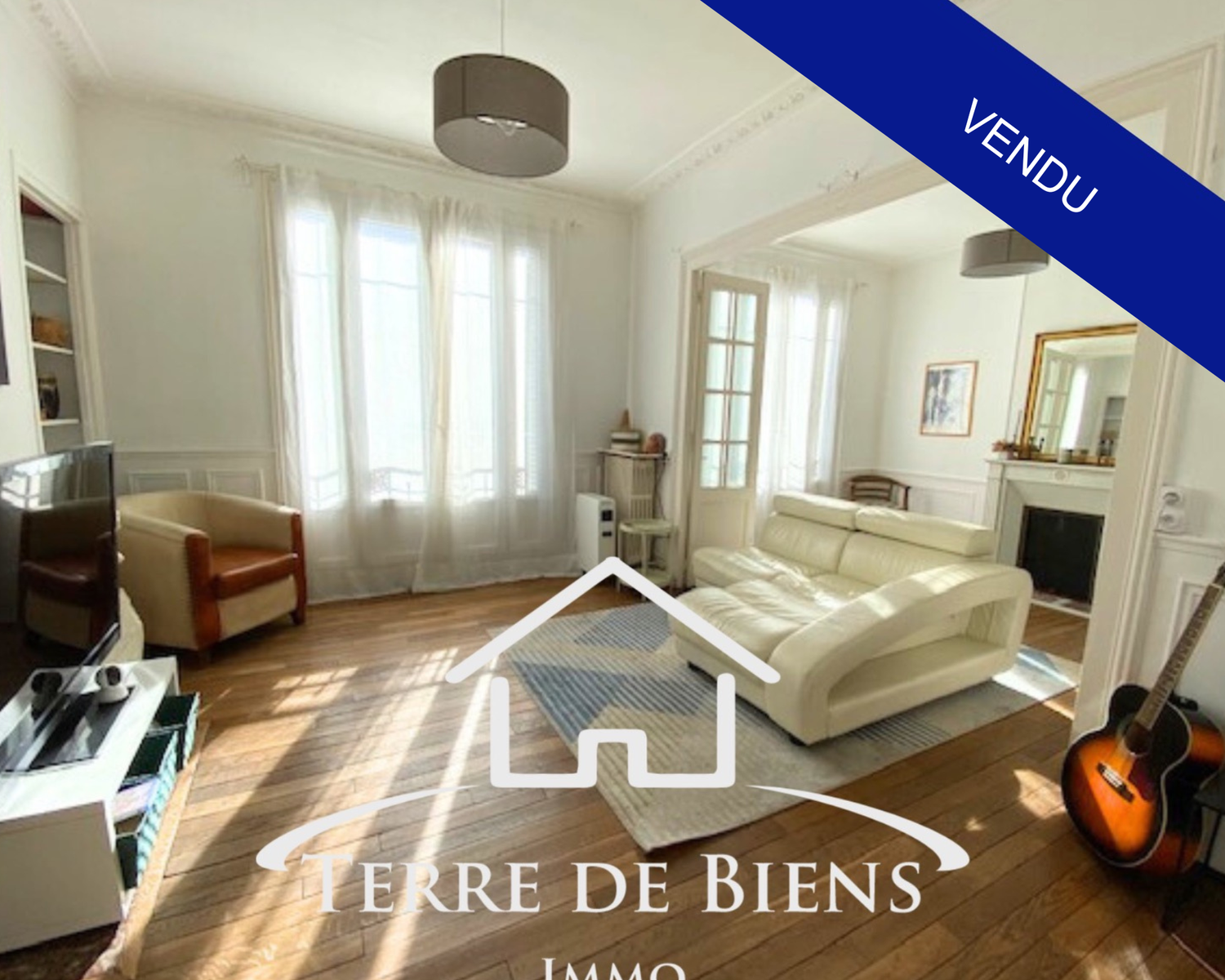 VENDU - Appartement - 89 m² - 3 pièces - SOISSONS Centre
