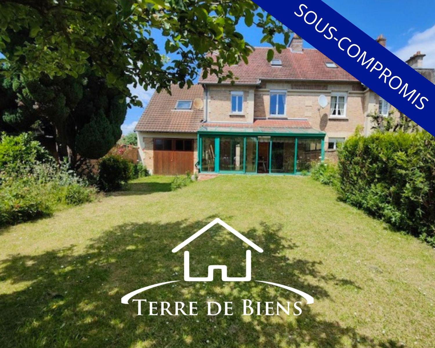 Maison 5/6 pièces, grande pièce de vie traversante, avec véranda et beau jardin dans Soissons_SOUS COMPROMIS DE VENTE