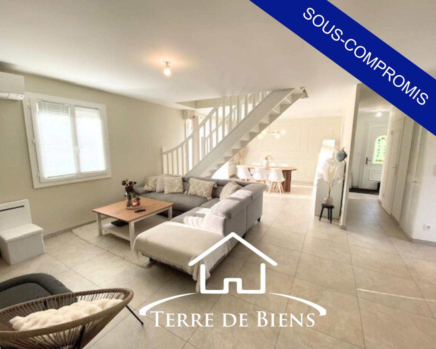 Maison - 90 m² - 5 pièces - Secteur Vic-sur-Aisne