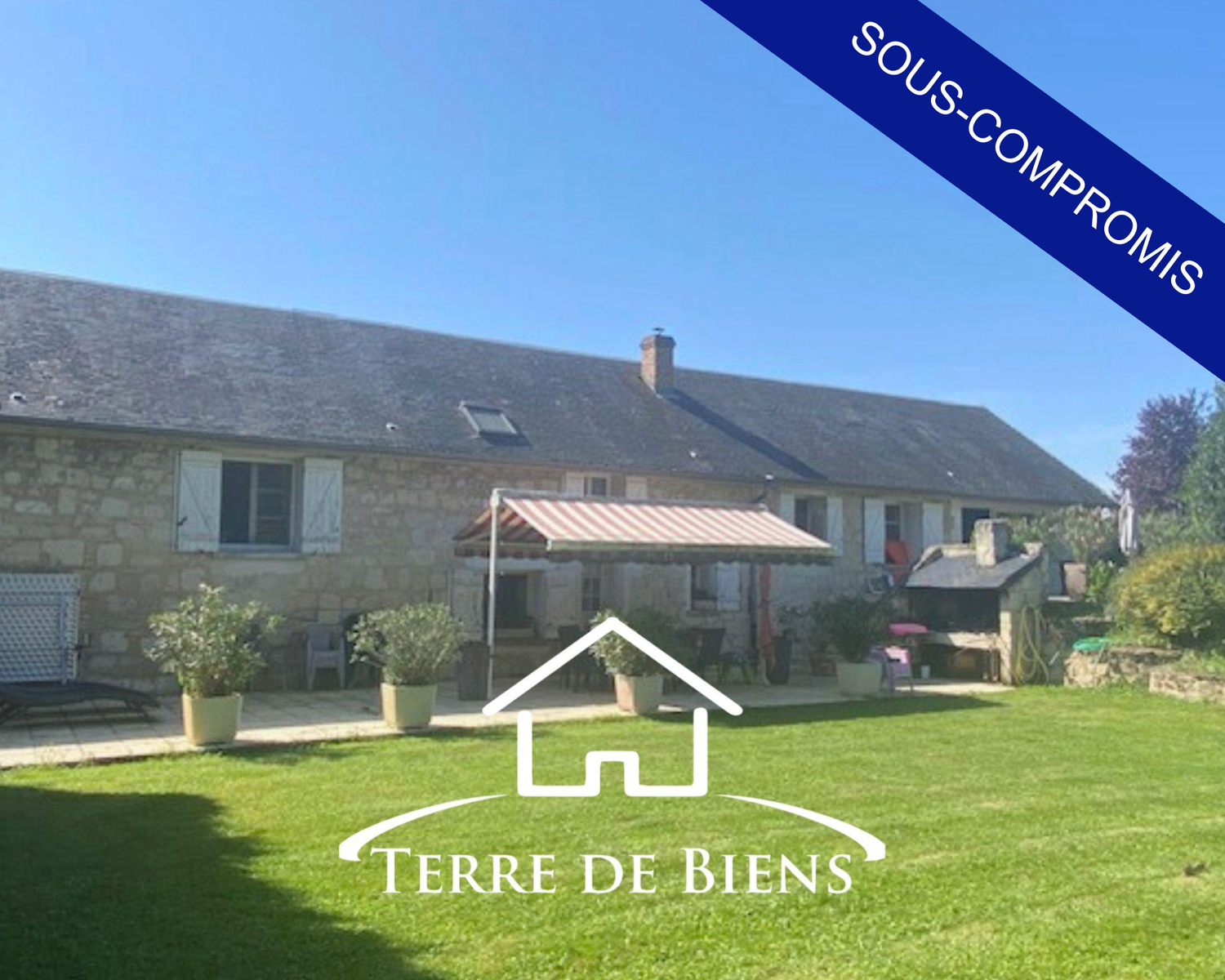 Maison en Pierre de Taille, 209 m², 6/7 pièces, avec Dépendances et Grand Terrain