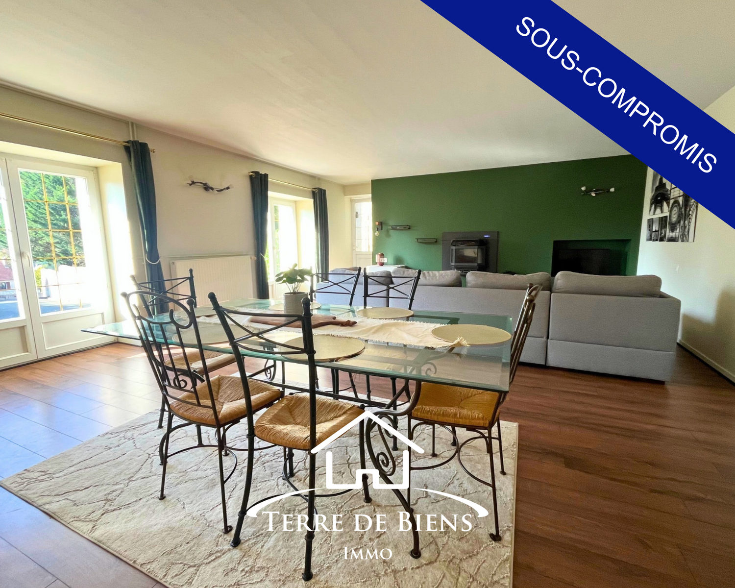 Maison de village - 125m² - 3 chambres - À proximité de Soissons