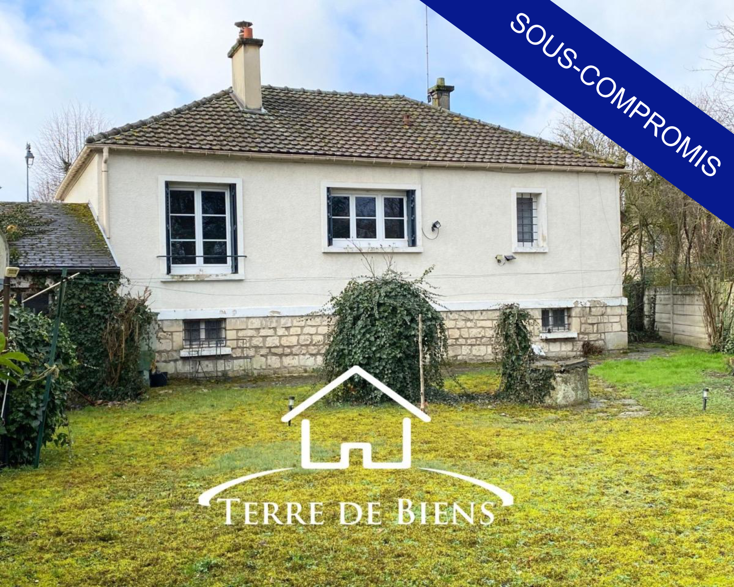Maison - 88 m² - centre de Soissons - Jardin et 2 garages
