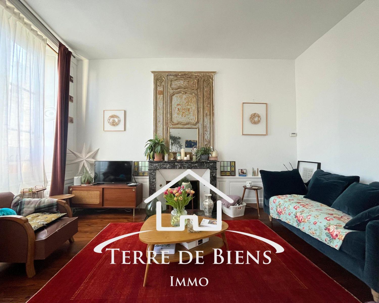 Appartement avec très jolie vue 4 pièces - 100 m² à proximité immédiate du centre ville de Soissons