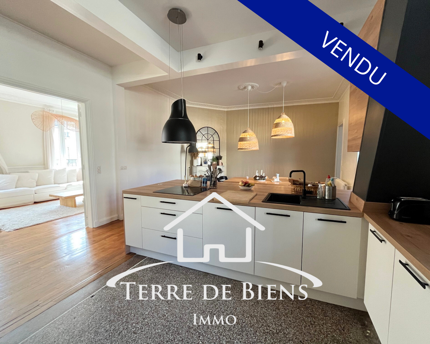 Appartement 5 pièces, 118m², Terrasse, Hypercentre de Soissons_BIEN VENDU